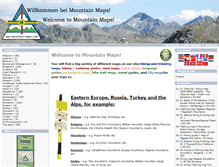 Tablet Screenshot of mapsofbalkan.com